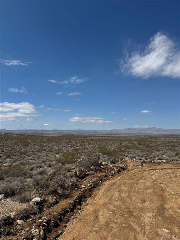 Approximately 5 acres in Dolan Springs in Dolan Springs: View leaving the proeprty