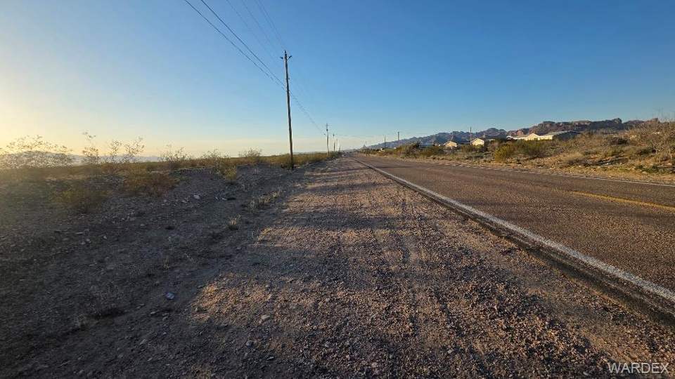 9.99 acres in Golden Valley in Golden Valley: View of asphalt road
