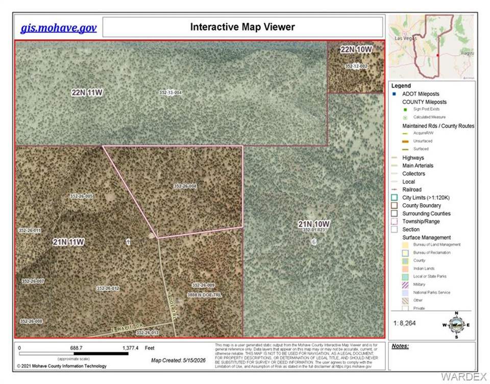 36.1 acres in Kingman in Kingman, photo 4