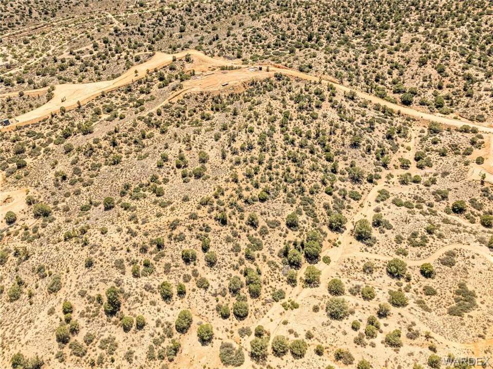 5 acres in Kingman in Kingman: Above the NE Corner Looking to the SW