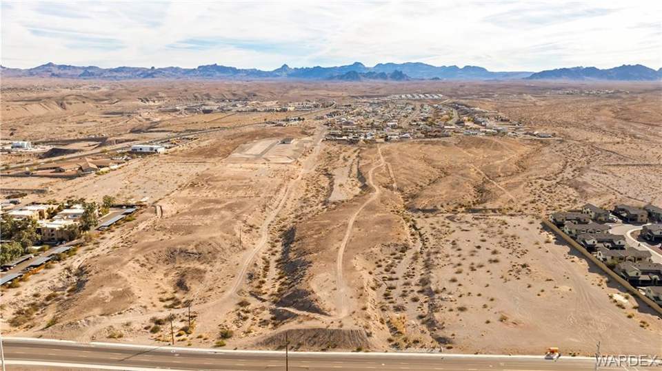 4.73 acres in Bullhead City in Bullhead City: Aerial View of 1674 Goldrush Rd Street View Lookin