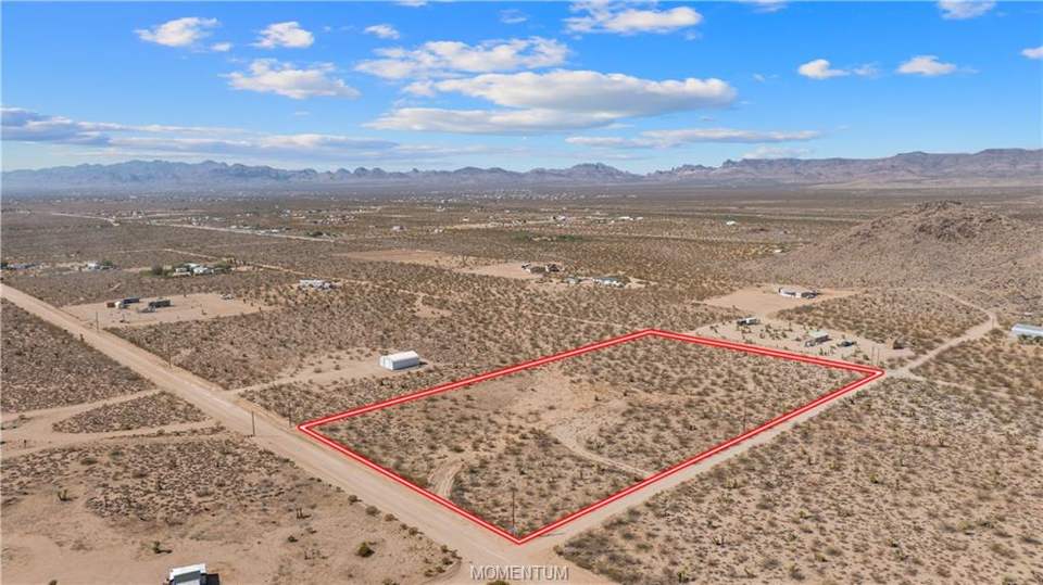 4.42 acres in Golden Valley in Golden Valley: Aerial View of Parcel 339-10-092 with Parcel Outli