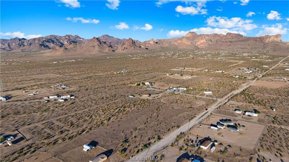 3.75 acres in Golden Valley in Golden Valley: Looking to the SW at the Black Mountains of all 3