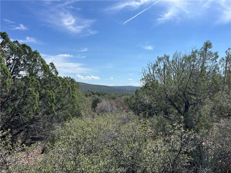 36.1 acres in Kingman in Kingman: Looking east, downhill (east) of pad.