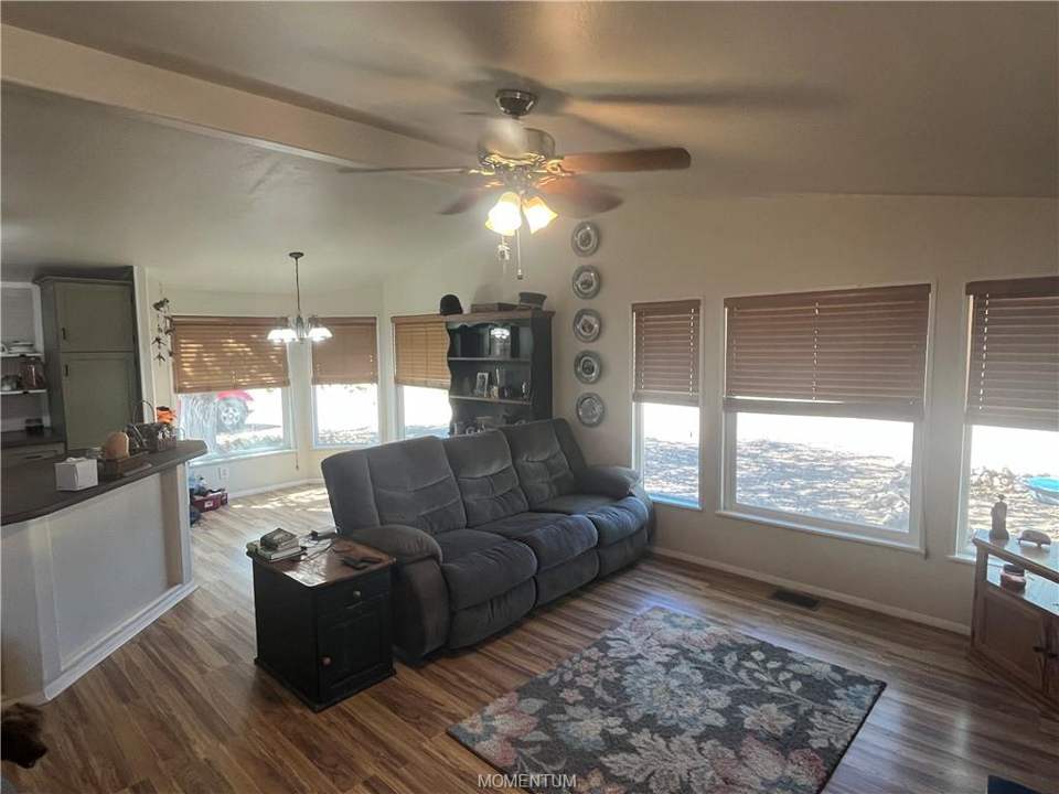 2 bed, 2 bath home on 2 acres in Golden Valley: Natural Light, Hard Surface Floor and Wood Shades