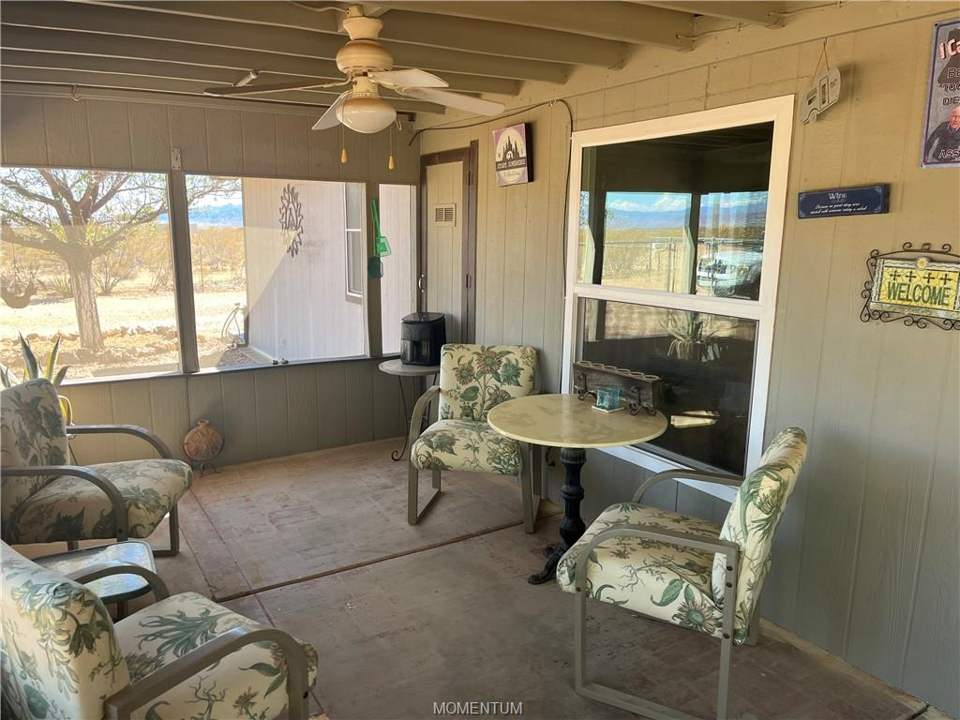 2 bed, 2 bath home on 2 acres in Golden Valley: The Second Bedroom/s Window Overlooks the Sunroom