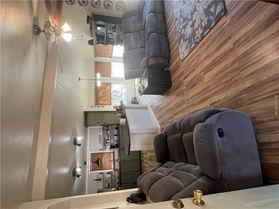 2 bed, 2 bath home on 2 acres in Golden Valley: Entering Open Concept Living, Dining and Kitchen w