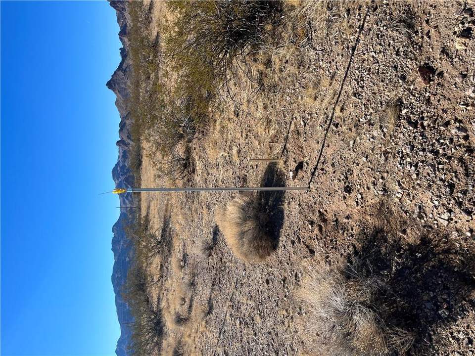 2.3714 acres in Golden Valley in Golden Valley: Lot View of SE Property Marker with Black Mountain