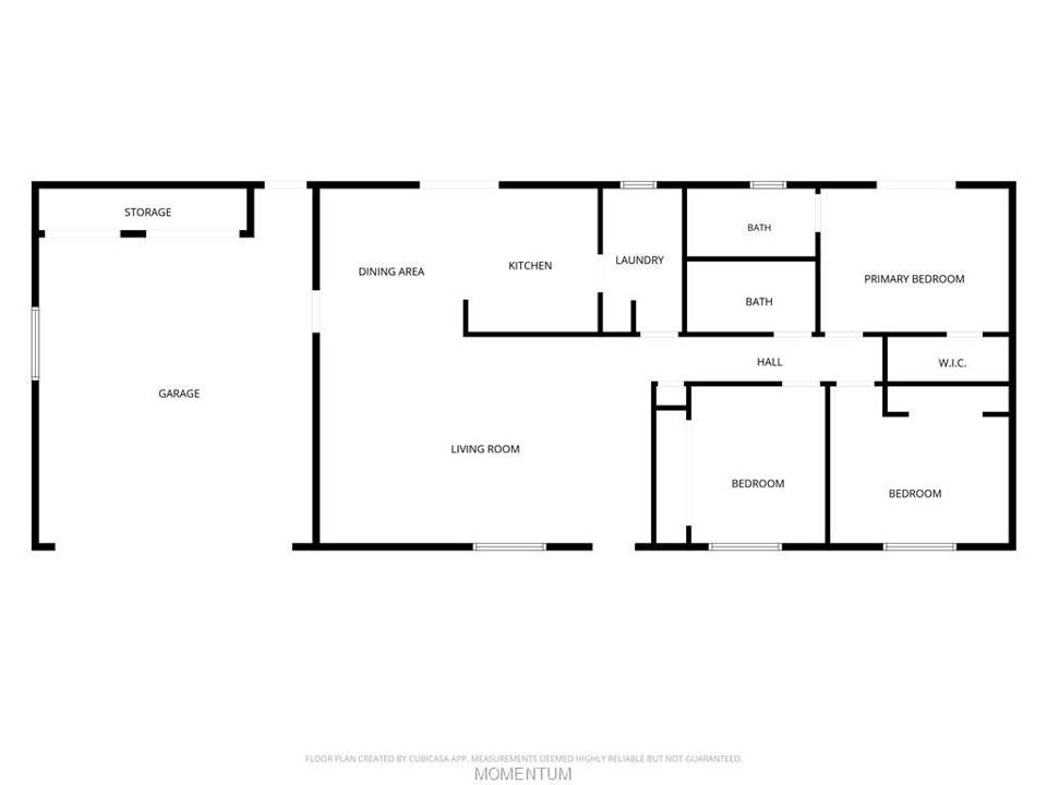 3 bed, 2 bath home on 2.5 acres in Golden Valley: 3739 N Hope Rd Floor Plan